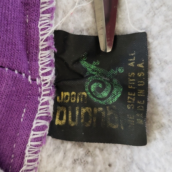 1992 Air Waves Cropped Aerobics Sweatshirt Size OS USA - Picture 5 of 11